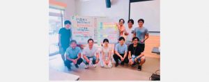 dotbuttoncompany中屋祐輔のワークショップ風景