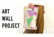 【ART WALL PROJECT】子どもたちの鳥のアートから生まれたアップサイクルバッグのキービジュアル
